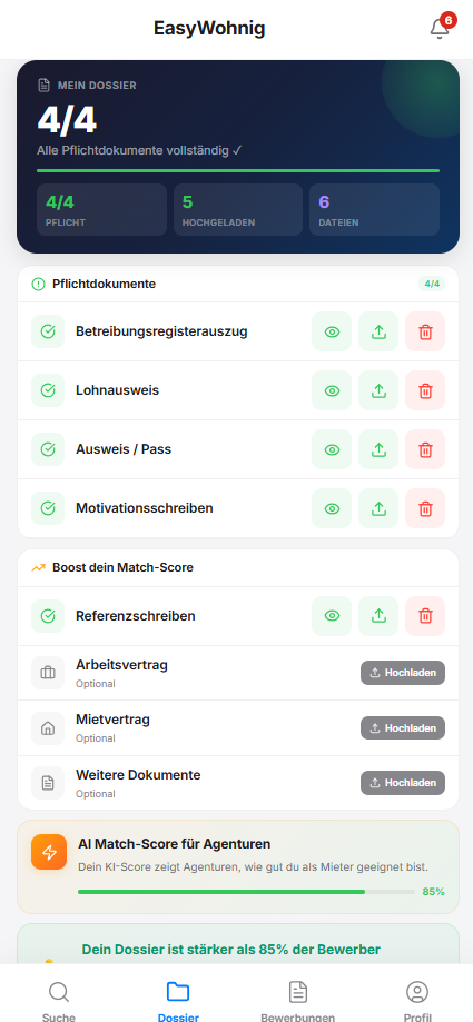 Aptari encrypted dossier vault